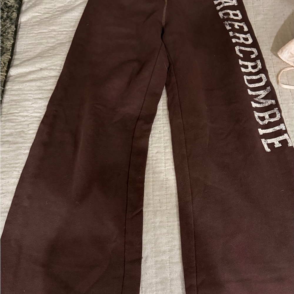 Abercrombie & Fitch Brown Vintage boot cut sweatpants worn once